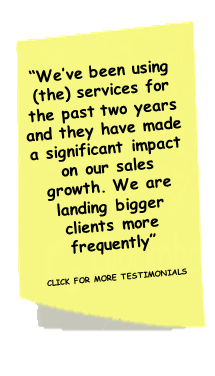 B2B Sales Connections Sales & Sales Management Training & Coaching Testimonial