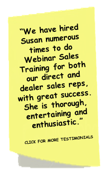 B2B Sales Connections Sales Training Webinar Testimonial