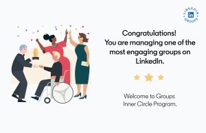 B2B Sales Connections LinkedIn Group Inner Circle Certificate